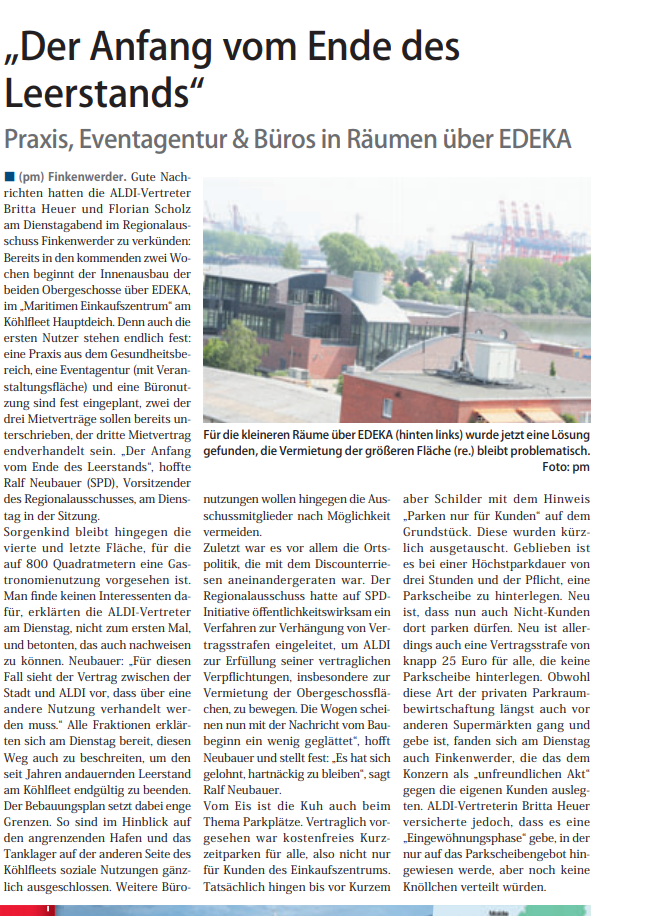 leerstand ende edeka